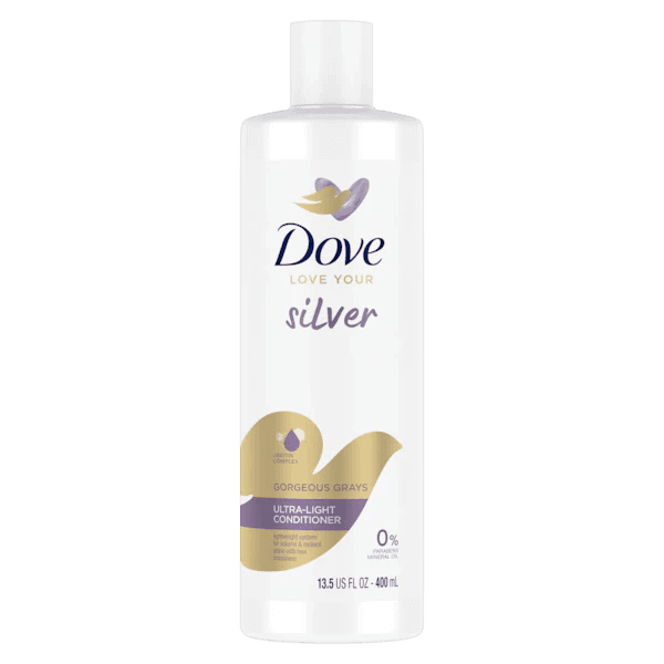 Dove - Love Your Silver Gorgeous Greys Sulfate-Free Conditioner - 13.5 Fl Oz (400ml)