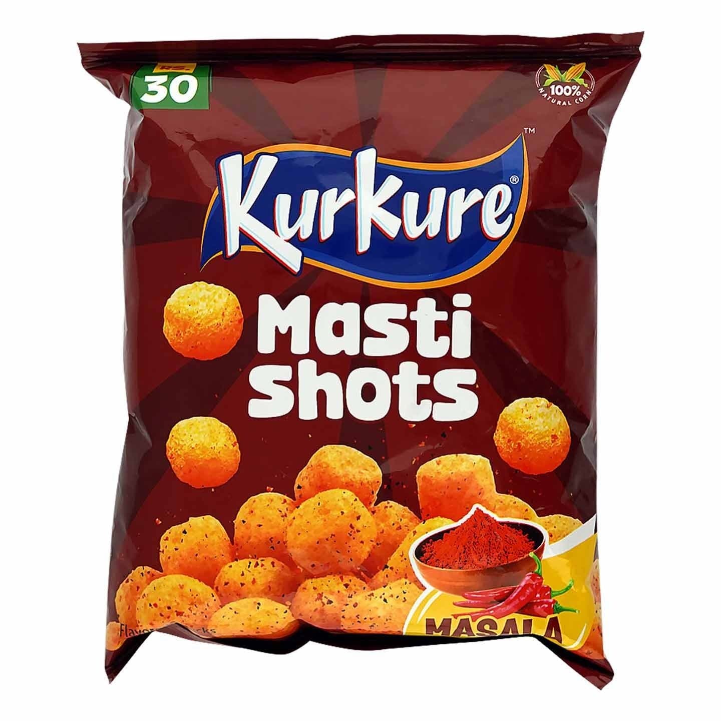 Kurkure Masala Puff Balls, 18g