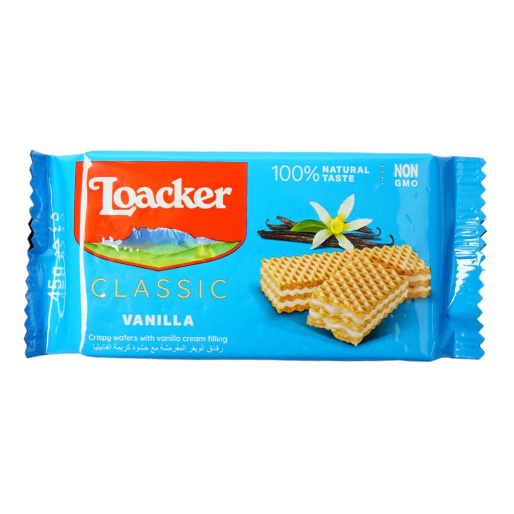 Loacker Vanilla Wafer 45 g