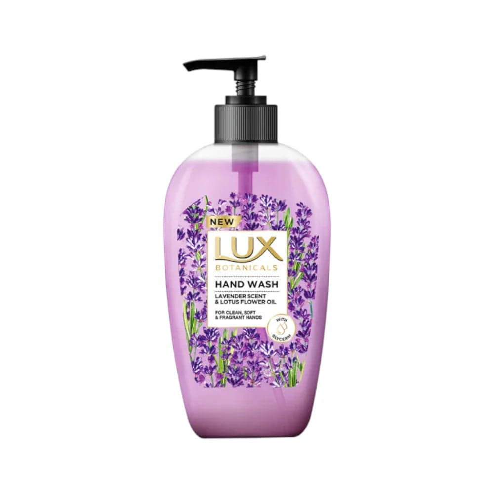 Lux Hand Wash Lavender Bottle 220ml