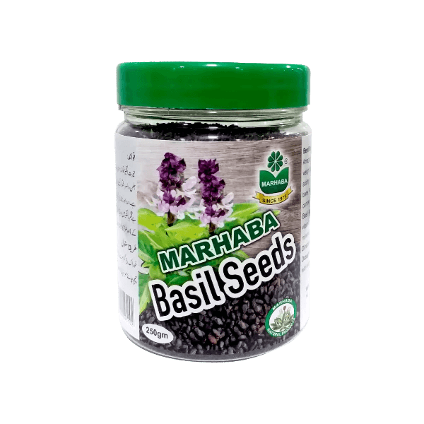 Marhaba Basil Seeds Jar 250g