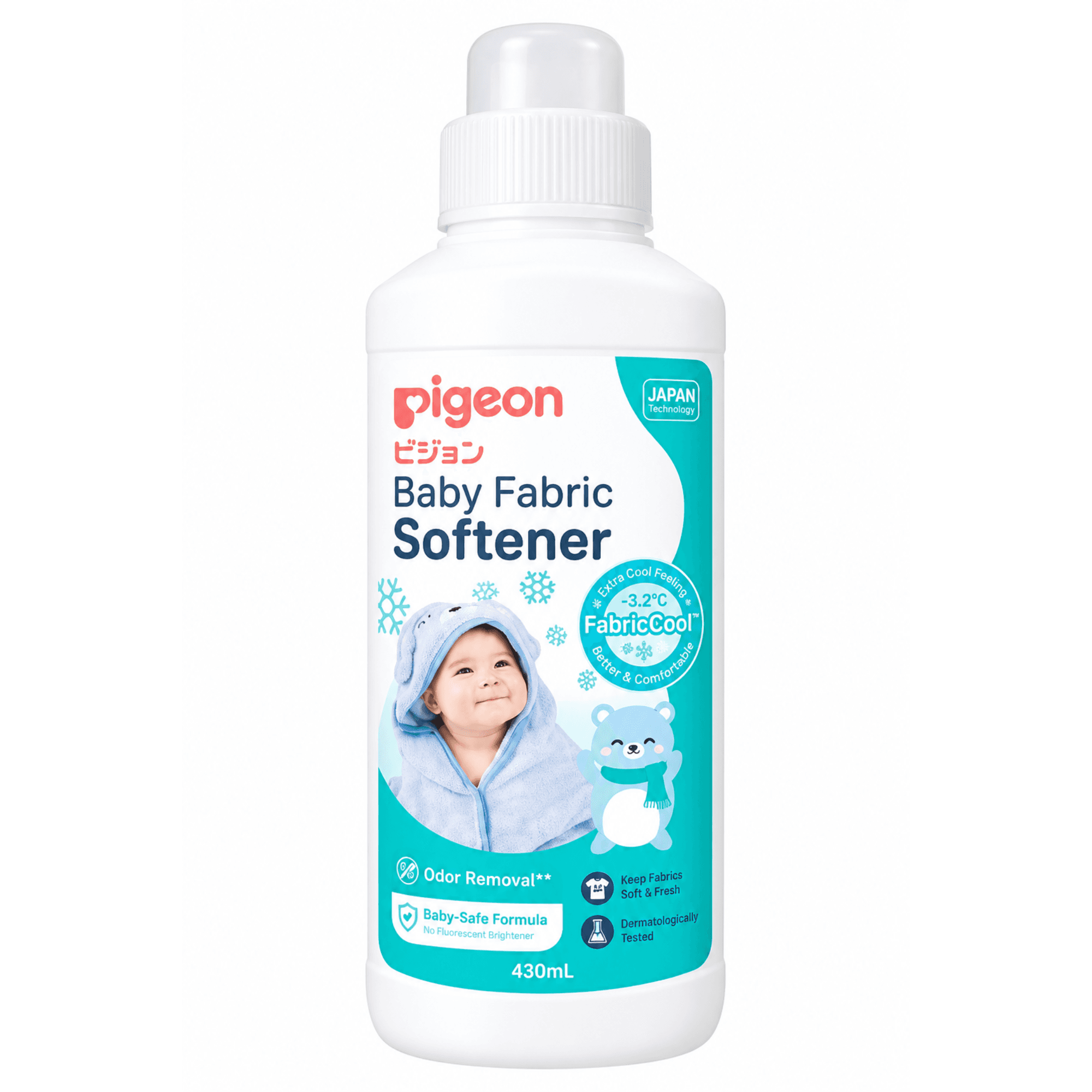 Pigeon Baby Fabric Softener – Gentle Fabric Care for Baby Clothes 430ml
