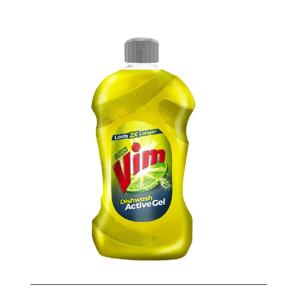 Vim Dishwash Active Gel Lemon 500 ml