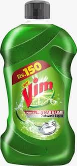 Vim Dishwash Liquid Bottle Lime - 250ML