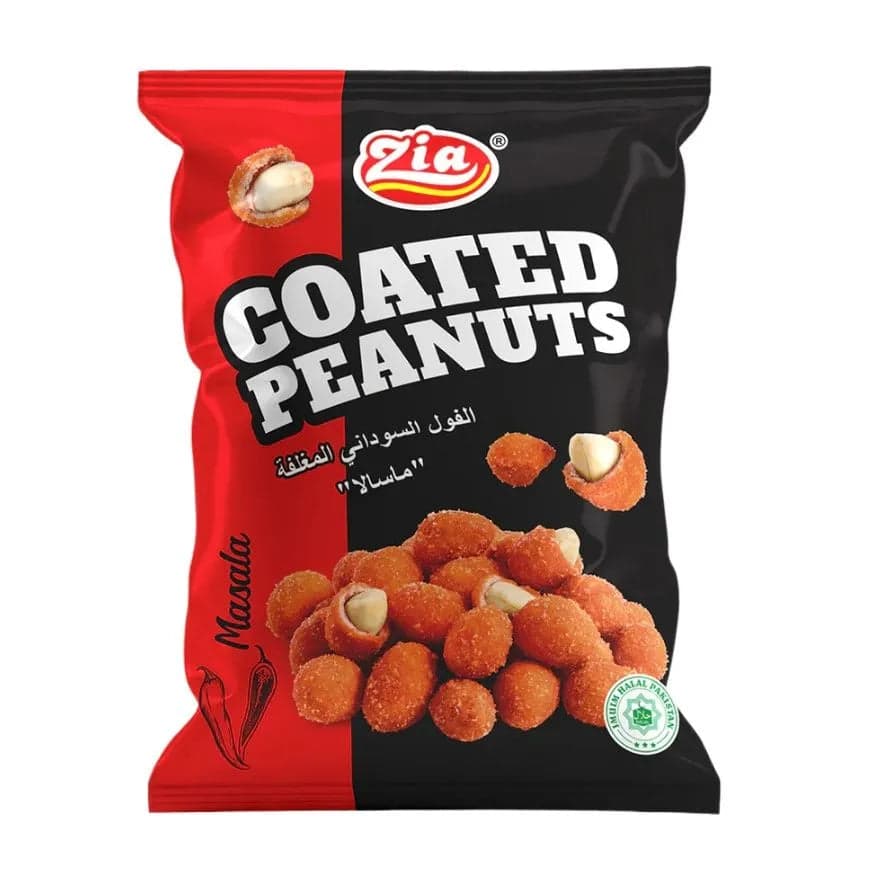 Zia Coated Peanuts Masala Flavors